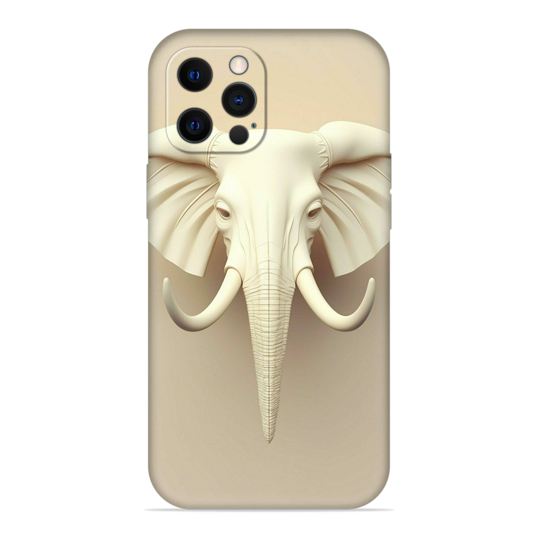 Majestic Elephant Head iPhone 12 Pro Cover
