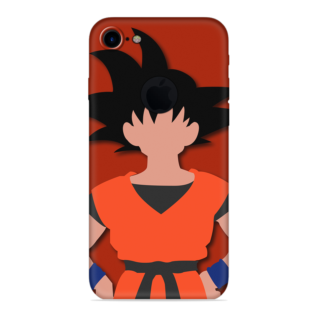Iphone 7 (Logo Cut) with Goku Edition Cover