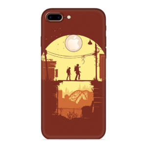 iPhone 7 Plus (Logo Cut) Minimalist Illustration Cover