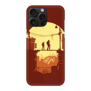iPhone 15 Pro Max Minimalist Illustration Cover