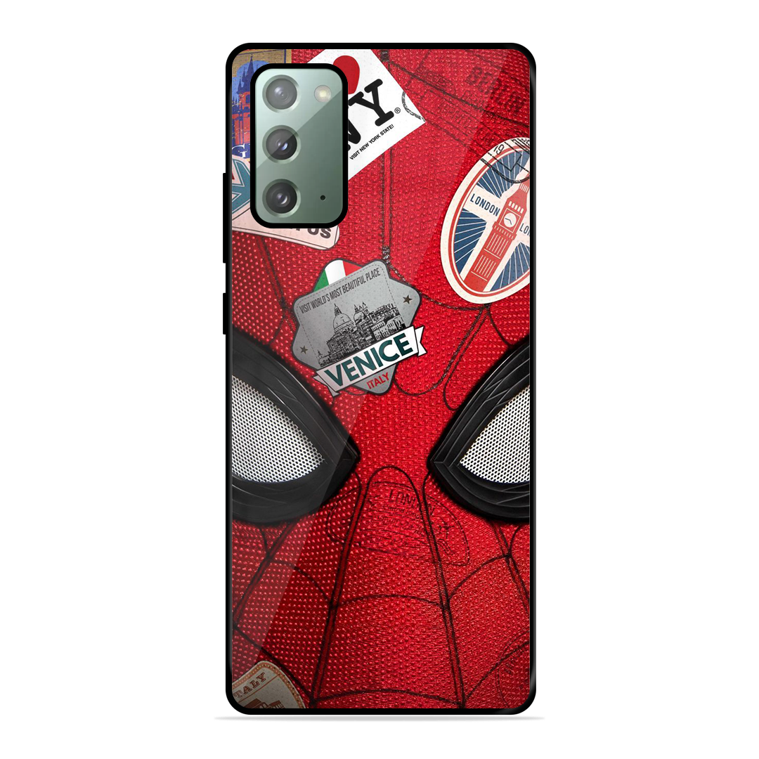 Spider-Man Face Print Cover for Samsung Galaxy Note 20