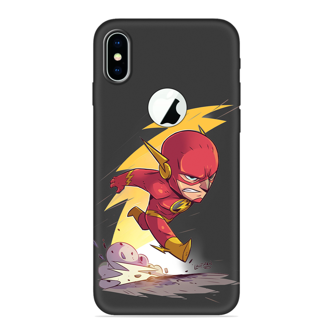 Flash iPhone XS Max (Logo Cut) Cover
