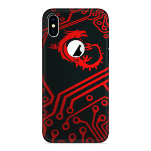 Iphone XS Max (Logo Cut) MSI Dragon Cover