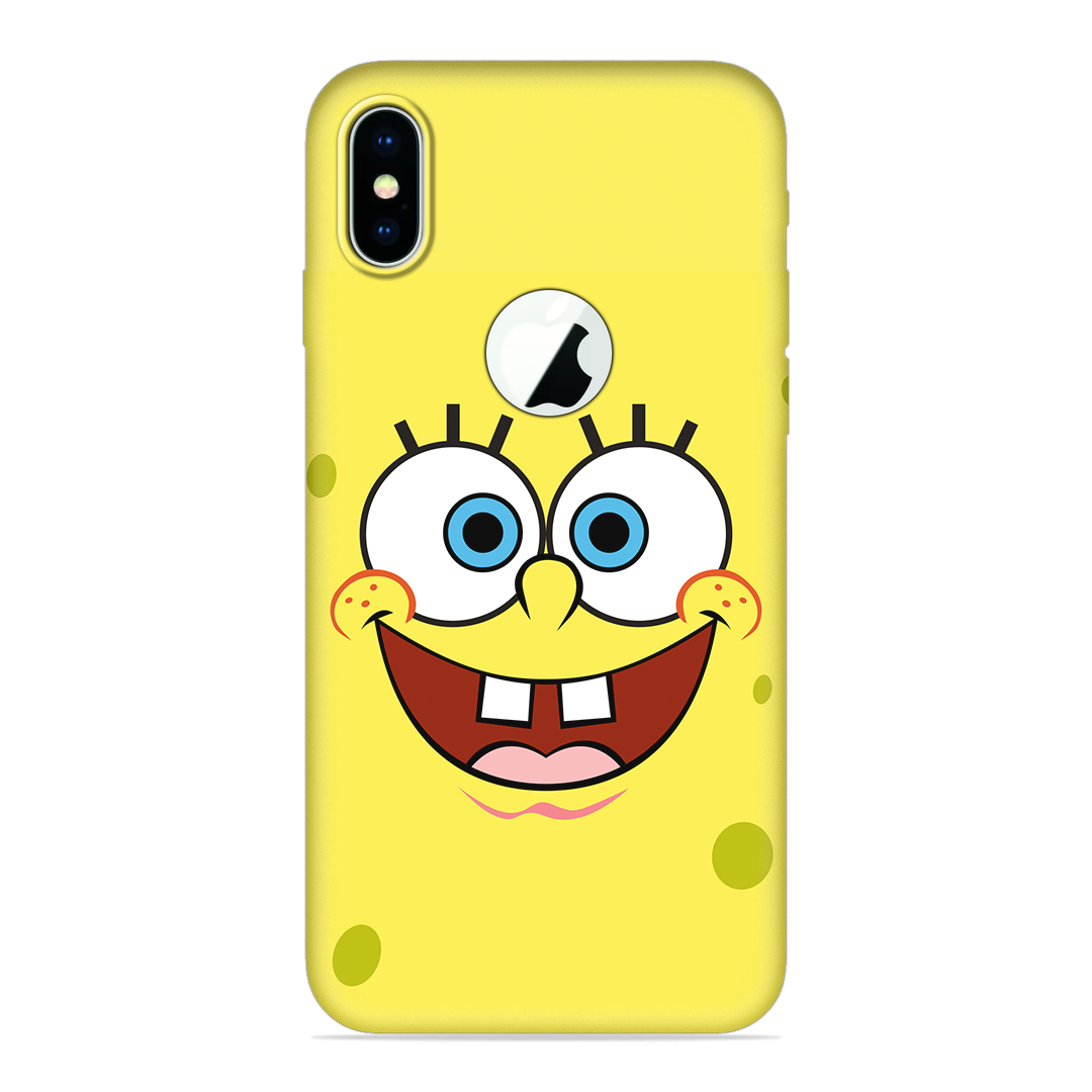 SpongeBob SquarePants iPhone X (Logo Cut) Cover