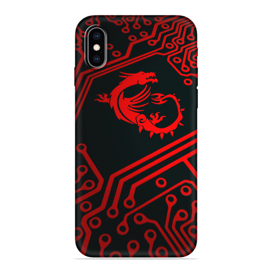 Iphone XS MSI Dragon Cover