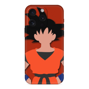 iPhone 15 Pro with Goku Edition Cover
